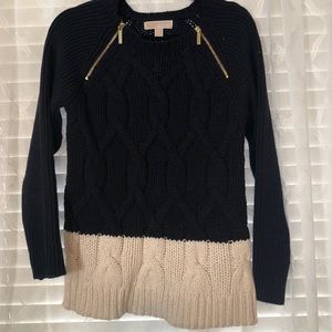 MK cable knit sweater